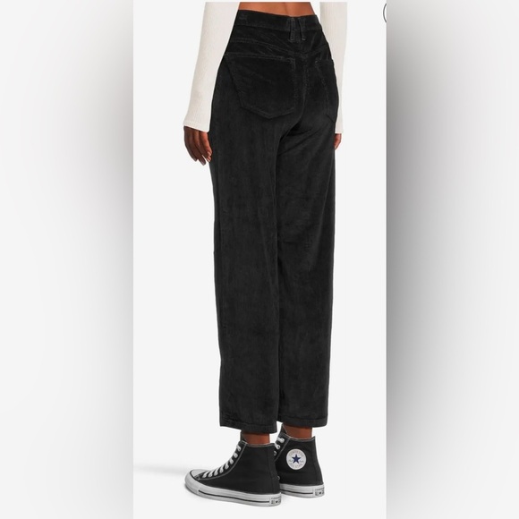 NWT Free People Risk Taker Straight Cord Pant 28 Black - Picture 3 of 10